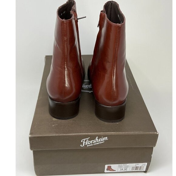 Florsheim Duke Bicycle Toe Boot, Cognac, Size 10 3E main image 8